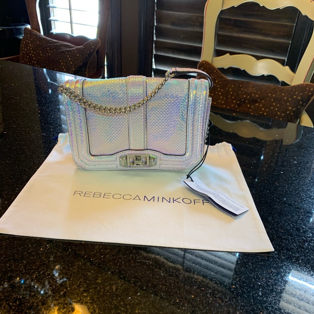 REBECCA MINKOFF SMALL LOVE CROSSBODY❤️